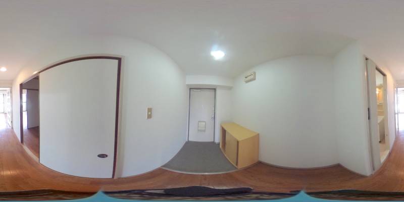 パノラマ画像玄関