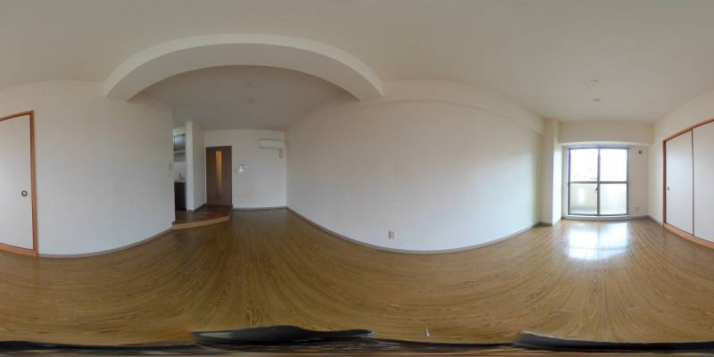 パノラマ画像リビング