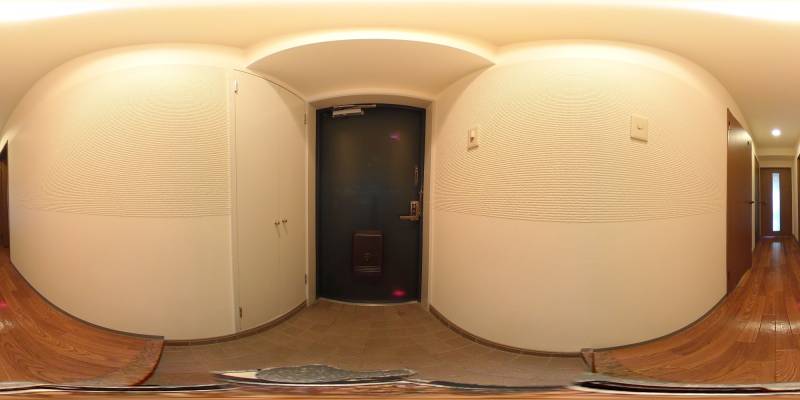 パノラマ画像玄関