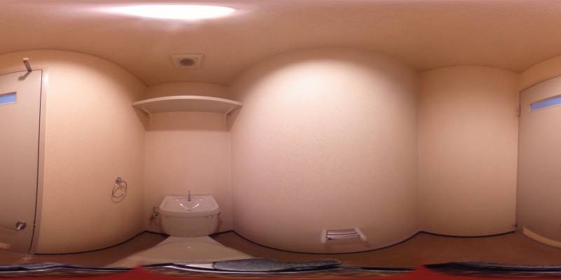 パノラマ画像トイレ