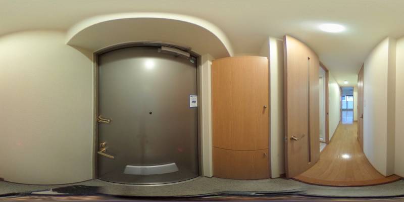 パノラマ画像玄関