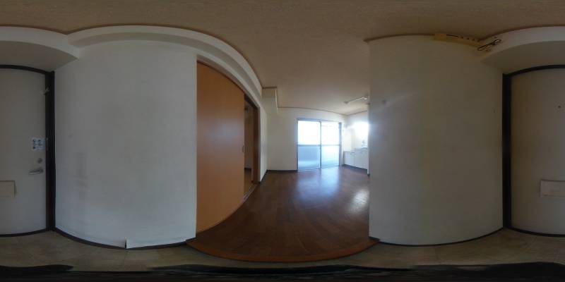 パノラマ画像玄関