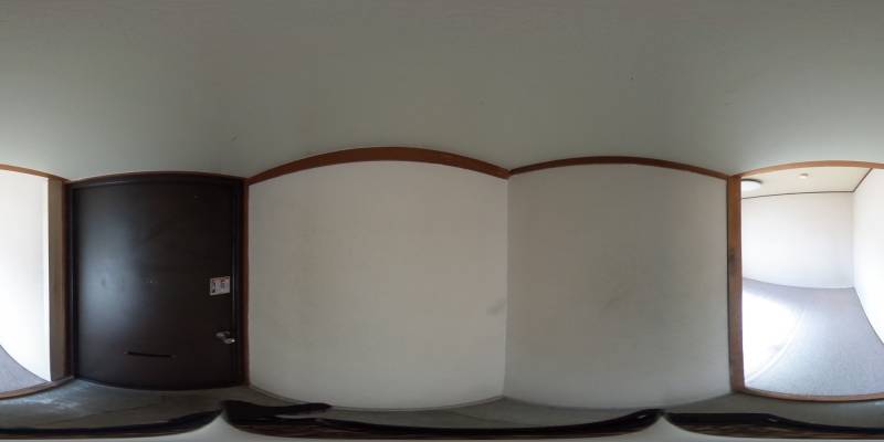 パノラマ画像玄関