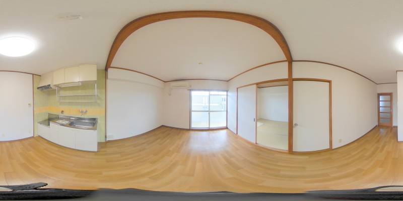 パノラマ画像リビング