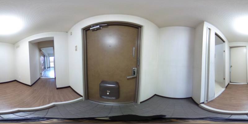 パノラマ画像玄関