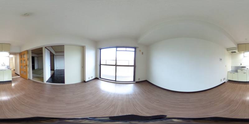 パノラマ画像洋室