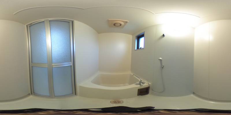 パノラマ画像バスルーム