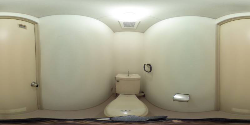 パノラマ画像トイレ