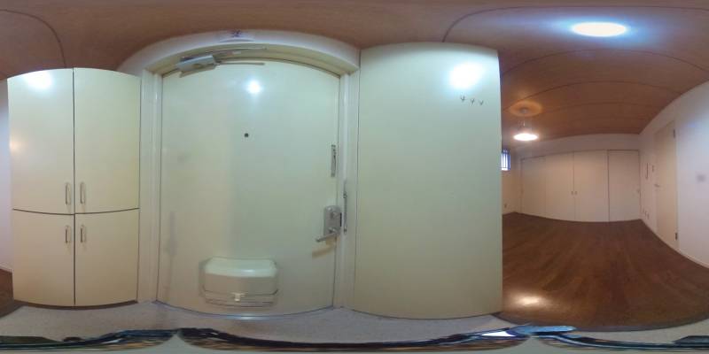 パノラマ画像玄関