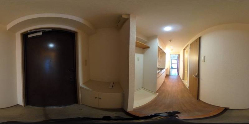 パノラマ画像玄関