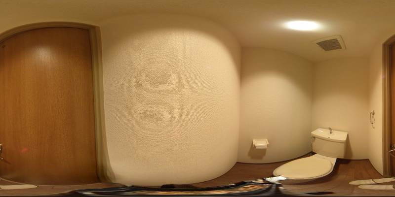 パノラマ画像トイレ