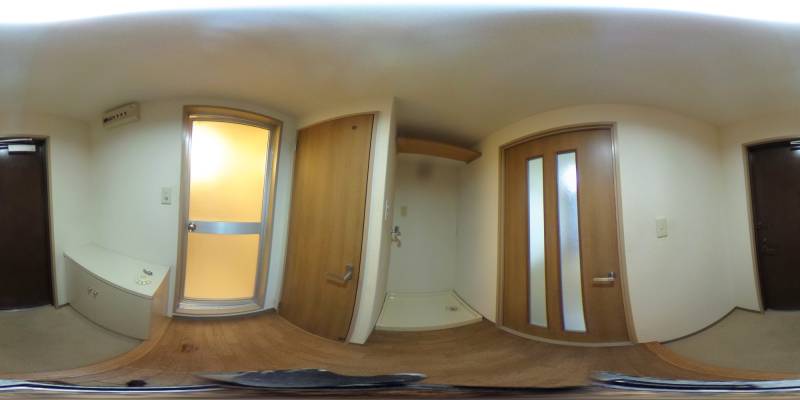 パノラマ画像玄関