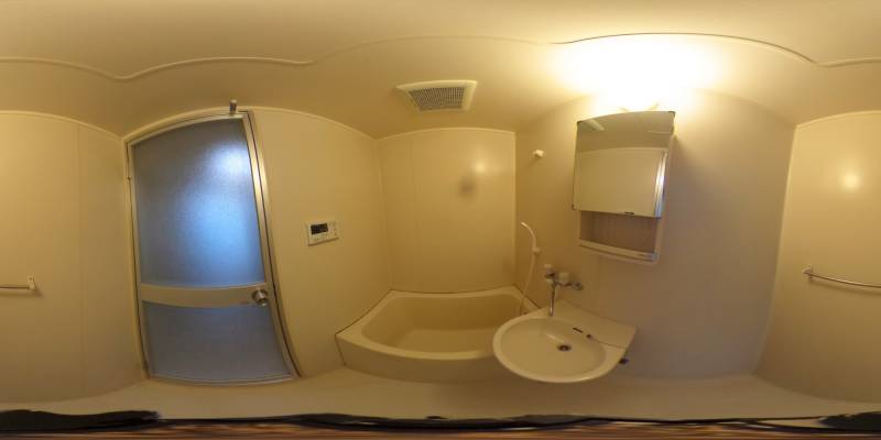 パノラマ画像バスルーム