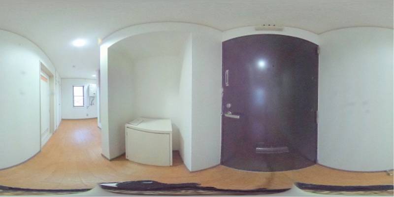 パノラマ画像玄関