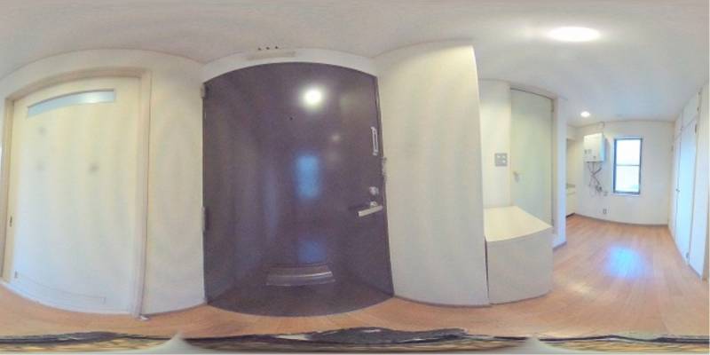 パノラマ画像玄関