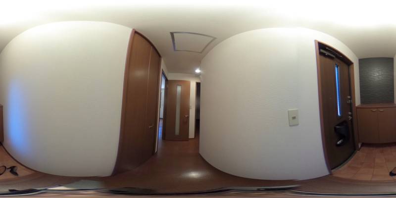 パノラマ画像玄関