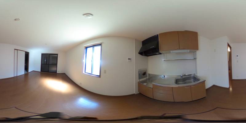 パノラマ画像キッチン