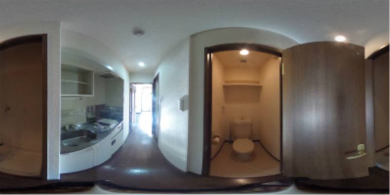 パノラマ画像トイレ