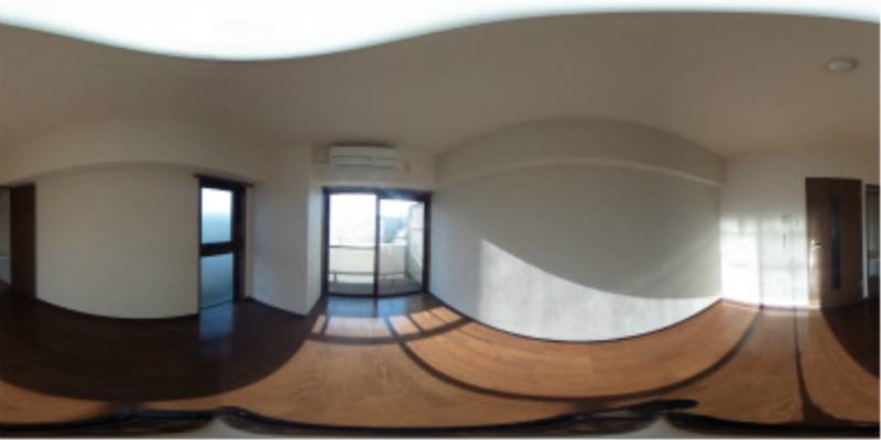 パノラマ画像洋室