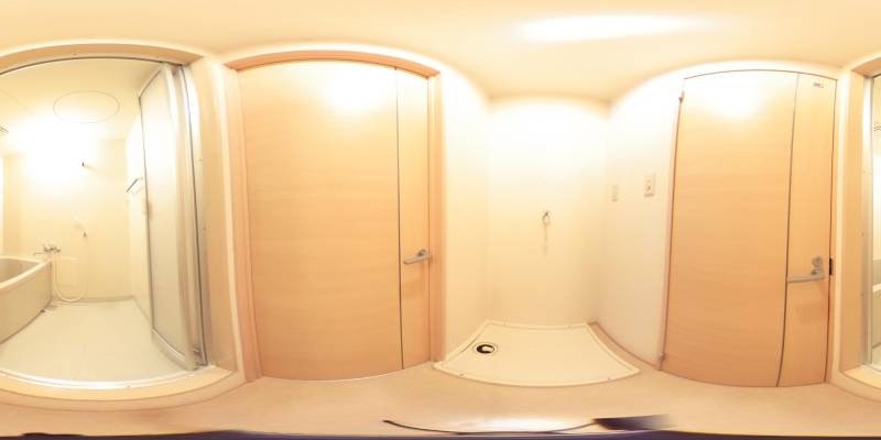 パノラマ画像洗面所