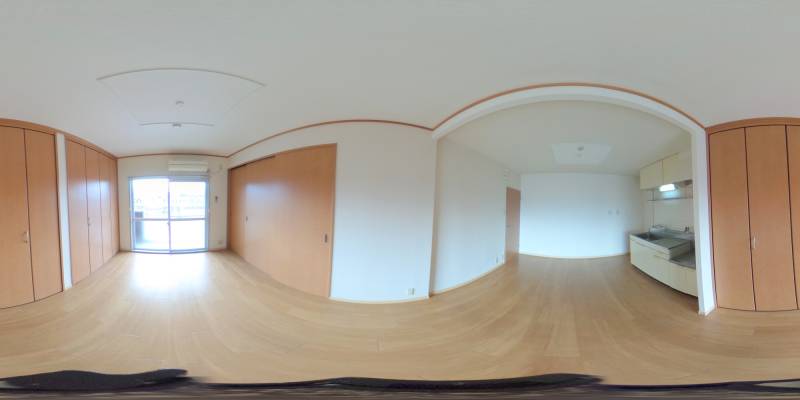 パノラマ画像リビング