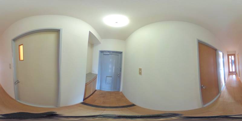 パノラマ画像玄関