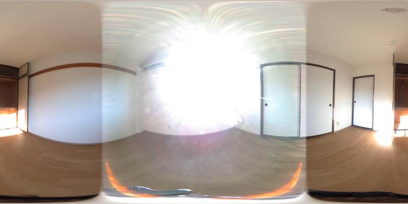 パノラマ画像洋室
