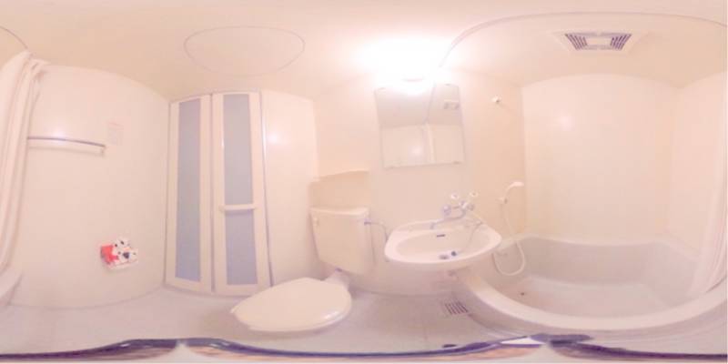 パノラマ画像バスルーム
