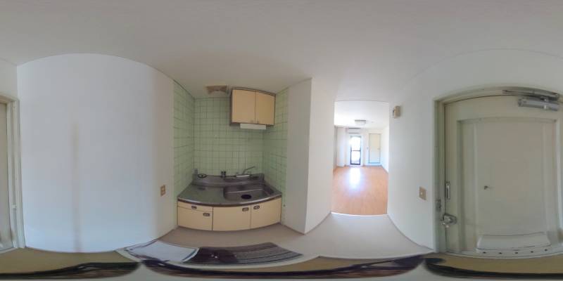 パノラマ画像玄関