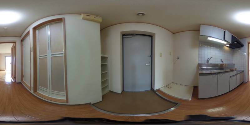 パノラマ画像玄関