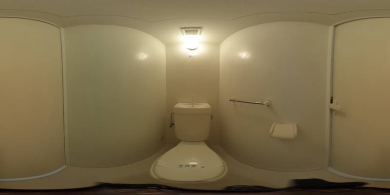 パノラマ画像トイレ