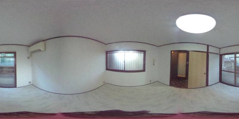 パノラマ画像洋室