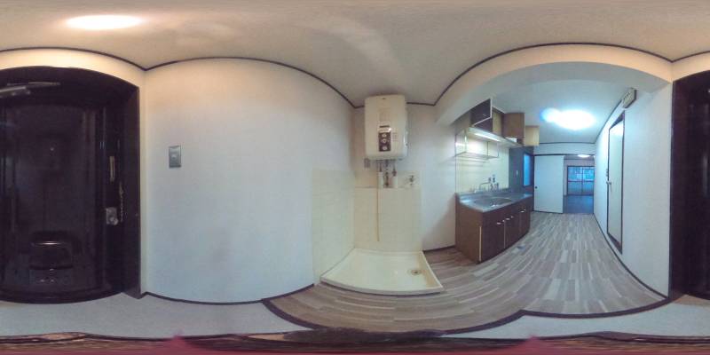 パノラマ画像玄関