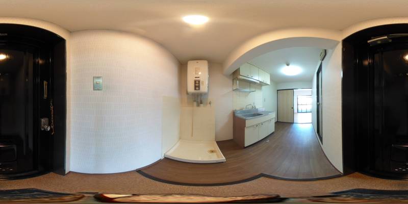 パノラマ画像玄関