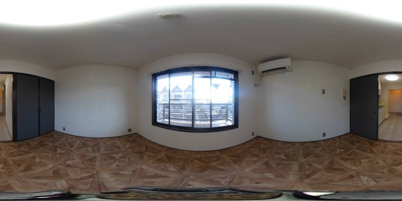 パノラマ画像洋室