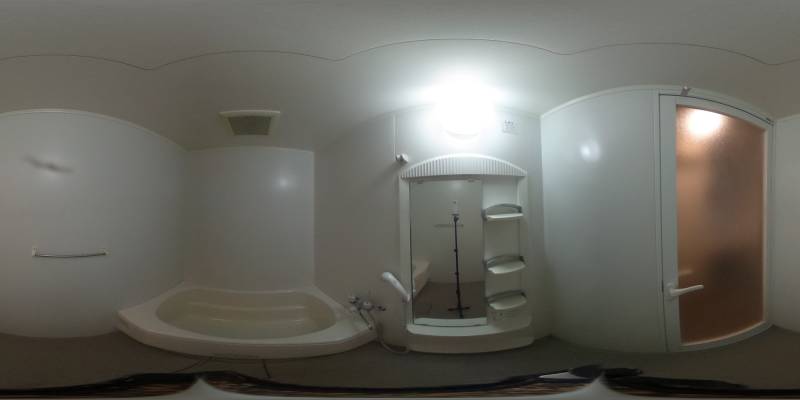 パノラマ画像バスルーム