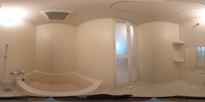 パノラマ画像バスルーム