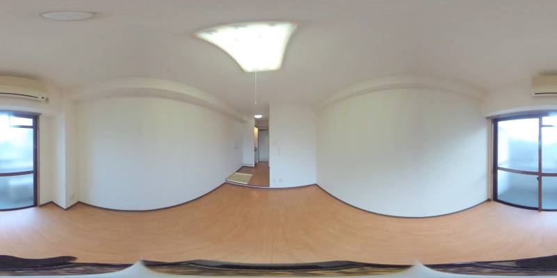 パノラマ画像洋室