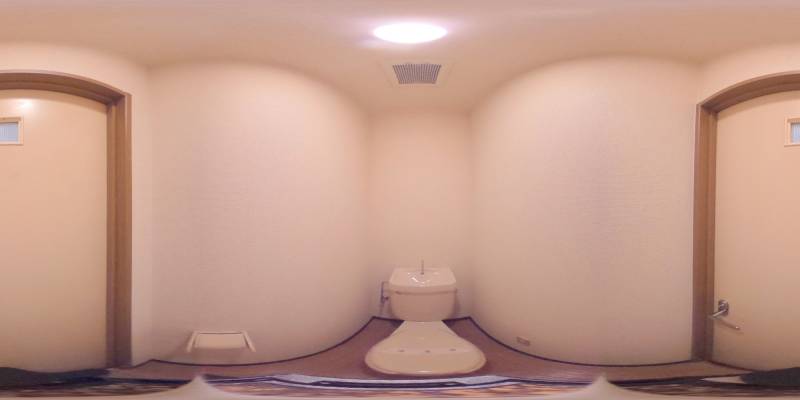 パノラマ画像トイレ