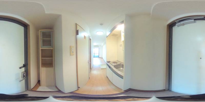 パノラマ画像玄関