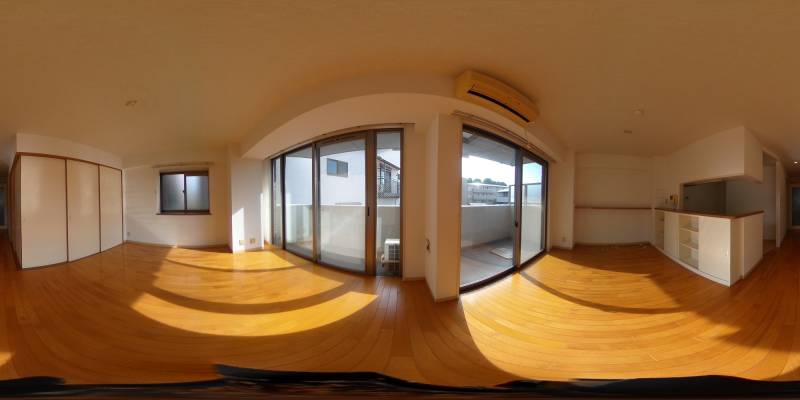 パノラマ画像リビング