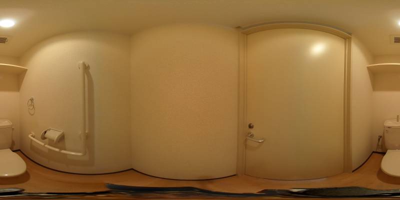 パノラマ画像トイレ