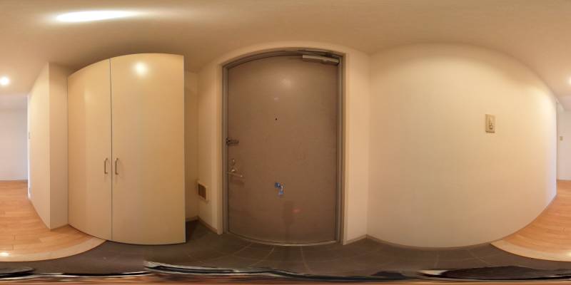 パノラマ画像玄関