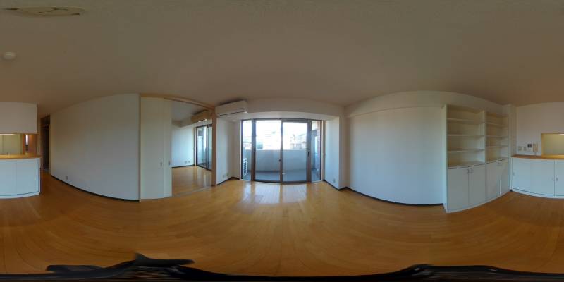 パノラマ画像リビング