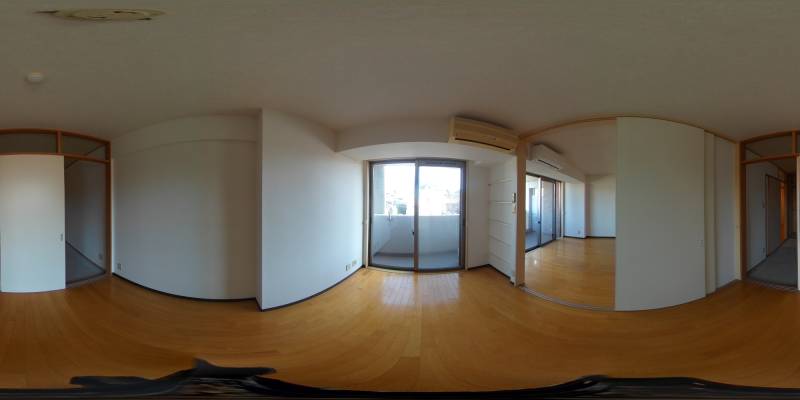 パノラマ画像洋室