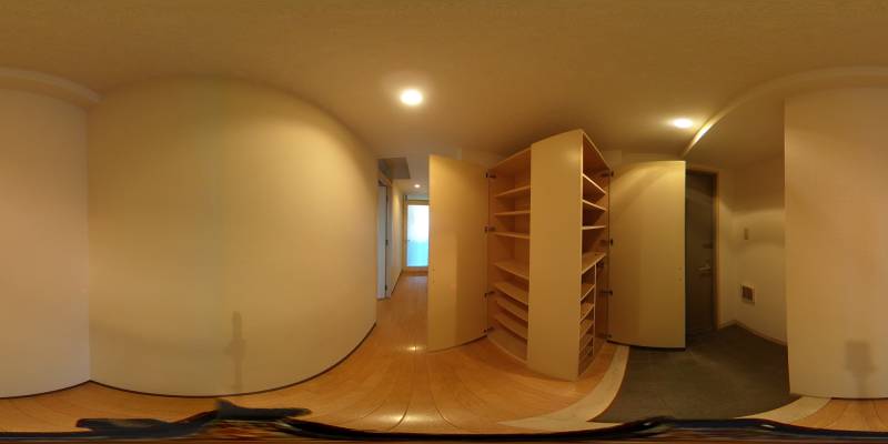 パノラマ画像玄関