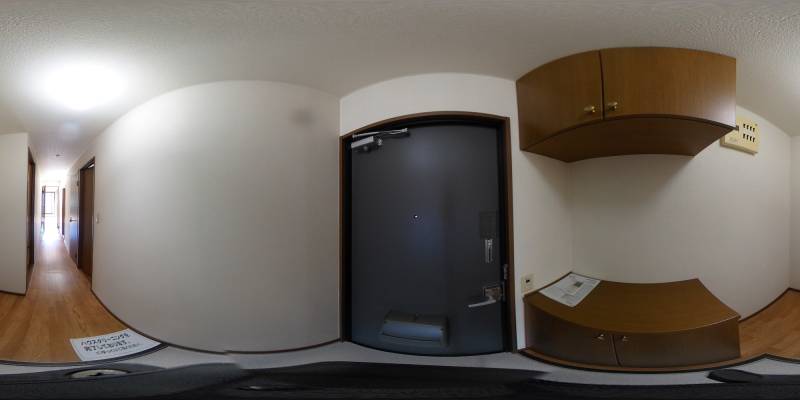 パノラマ画像玄関