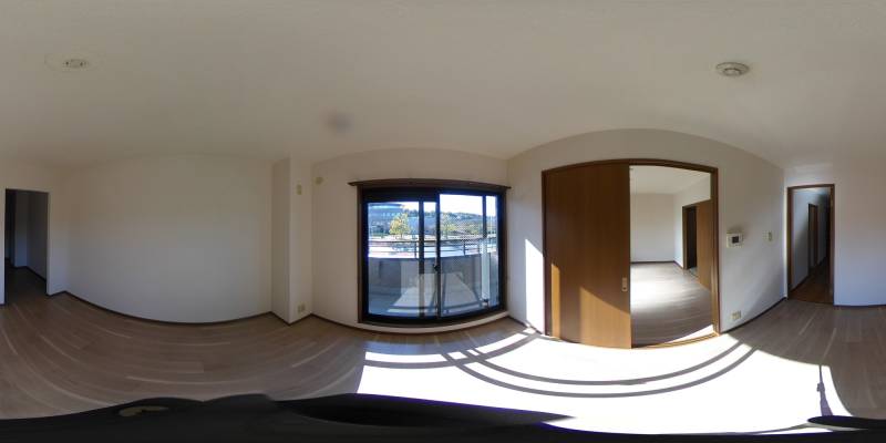 パノラマ画像リビング