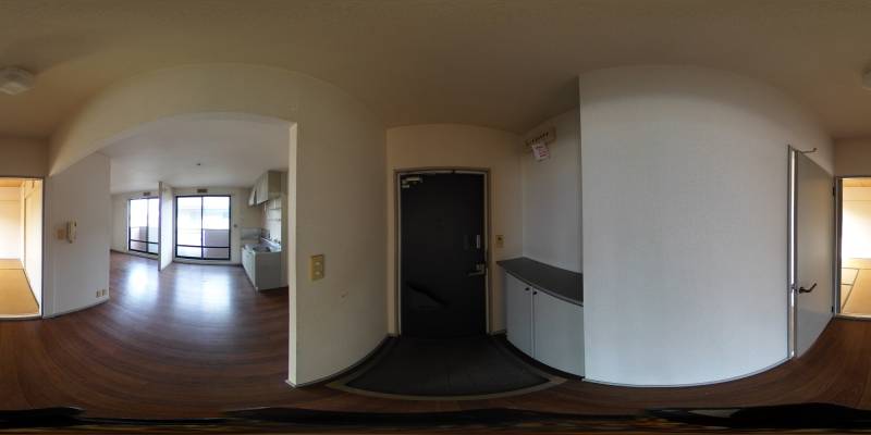 パノラマ画像玄関