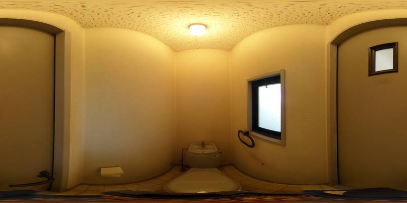 パノラマ画像トイレ